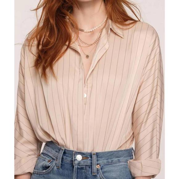 NEW HEARTLOOM monica bodysuit in oyster - Picture 2 of 3